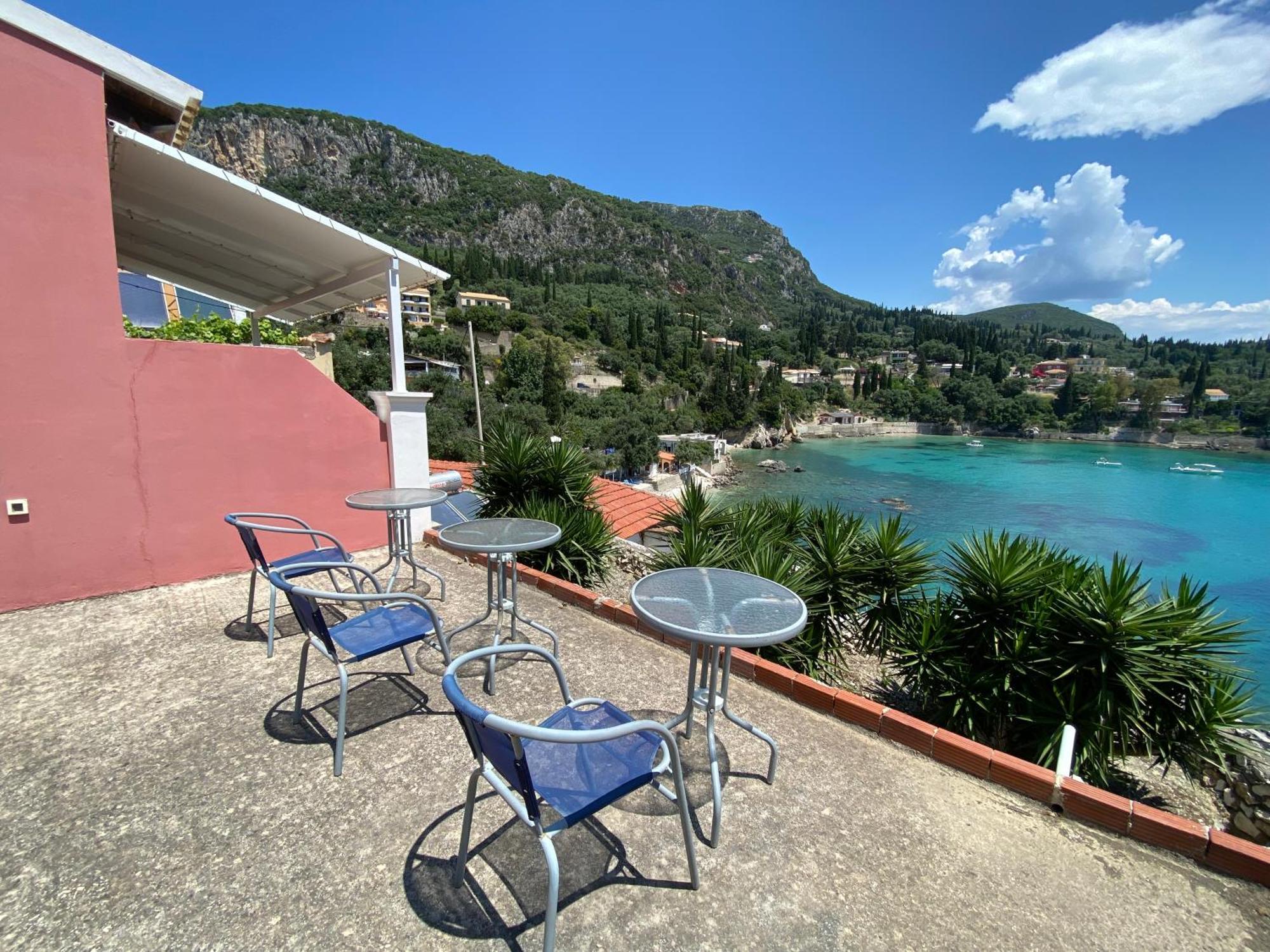 Miltos Studios Paleokastritsa Buitenkant foto