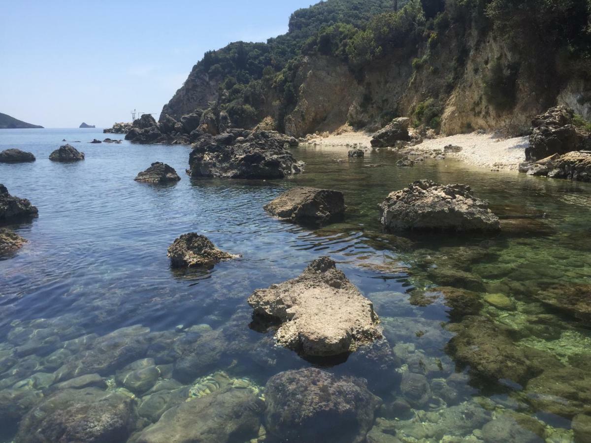 Miltos Studios Paleokastritsa Buitenkant foto